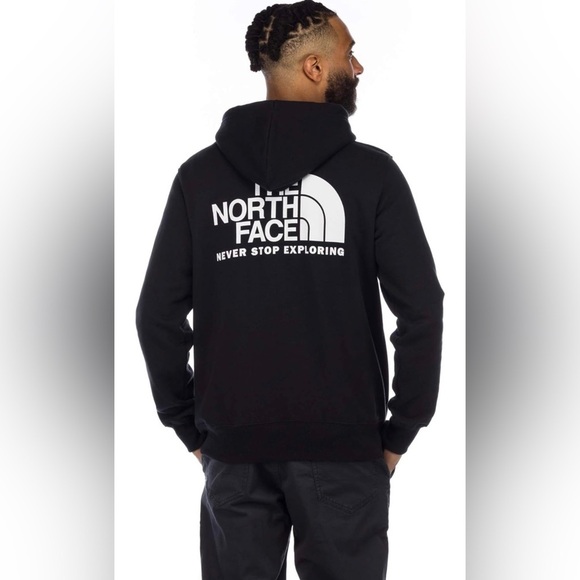 THE NORTH FACE 80/20 Throwback Mens Hoodie TNF Black Sz XL - Picture 2 of 3